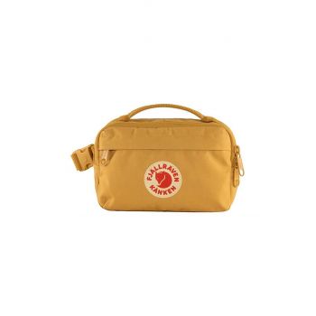 Fjallraven borsetă Kanken Hip Pack culoarea galben F23796