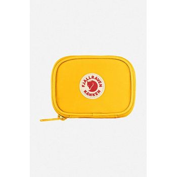 Fjallraven portofel Kanken culoarea galben F23780.141-141