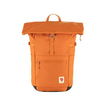 Fjallraven rucsac High Coast Foldsack 24 culoarea portocaliu, mare, uni F23222.207