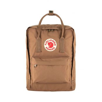 Fjallraven rucsac Kanken culoarea bej, mare, uni F23510