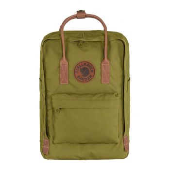 Fjallraven rucsac Kanken no. 2 Laptop 15 culoarea verde, mare, uni F23803.631