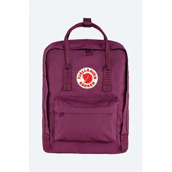 Fjallraven rucsac Kanken culoarea portocaliu, mare, cu imprimeu F23510.421-421