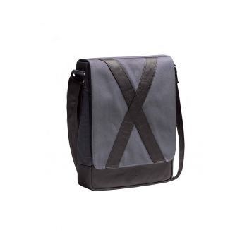 Geanta crossbody unisex cu finisaj rezistent la apa Methone
