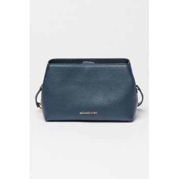 Geanta de piele cu bareta de umar Kensington