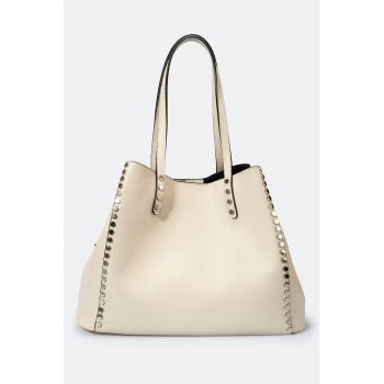 Geanta shopper din piele