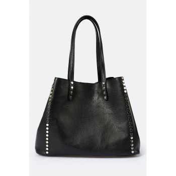 Geanta shopper din piele
