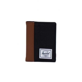 Herschel portofel Gordon Wallet culoarea negru