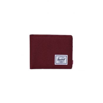 Herschel portofel Roy Wallet culoarea bordo