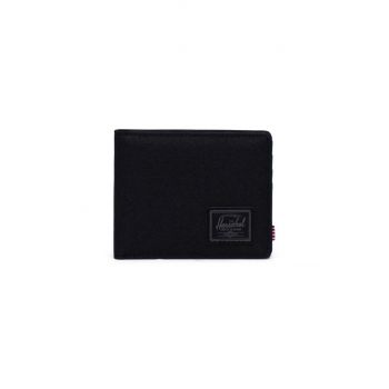 Herschel portofel Roy Wallet culoarea negru