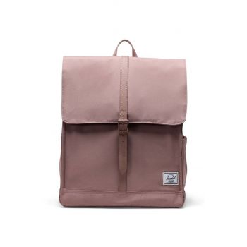 Herschel rucsac City Backpack culoarea roz, mare, neted