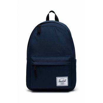 Herschel rucsac Classic XL Backpack culoarea albastru marin, mare, neted