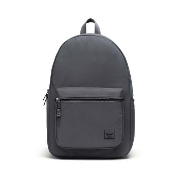Herschel rucsac Settlement Backpack culoarea gri, mare, neted