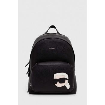 Karl Lagerfeld ghiozdan de piele barbati, culoarea negru, mare, neted