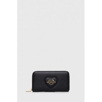 Love Moschino portofel femei, culoarea negru