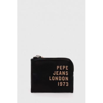 Pepe Jeans portofel femei, culoarea negru