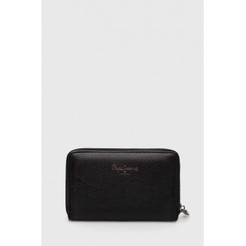 Pepe Jeans portofel femei, culoarea negru