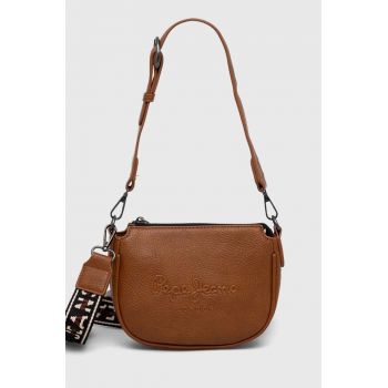 Pepe Jeans poseta culoarea maro