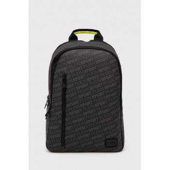 PLEIN SPORT rucsac barbati, culoarea negru, mare, modelator