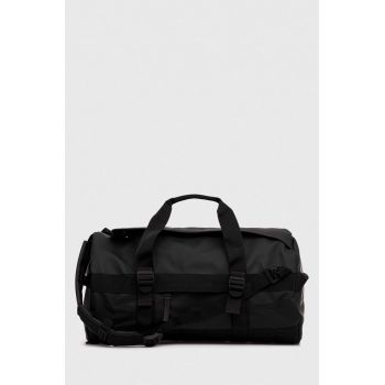 Rains geanta 13490 Duffel Bags culoarea negru