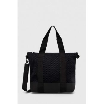 Rains geanta 14170 Tote Bags culoarea negru
