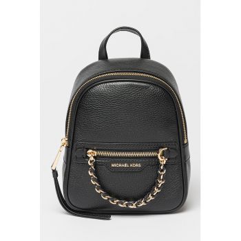 Rucsac de piele cu lant decorativ Elliot Rucsac de piele cu lant decorativ Elliot