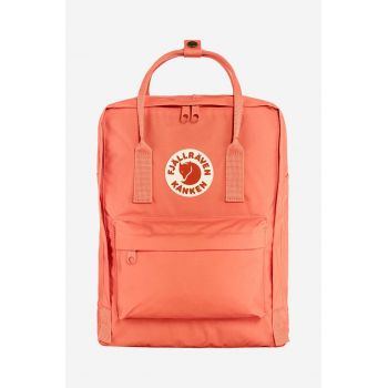 Fjallraven rucsac Fjallraven Kanken culoarea portocaliu, mare, uni F23510.350-350 de firma original