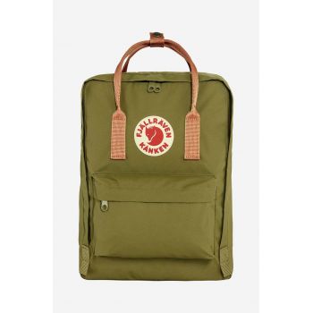 Fjallraven rucsac Kanken culoarea verde, mare, cu imprimeu F23510.631.241-241 ieftin