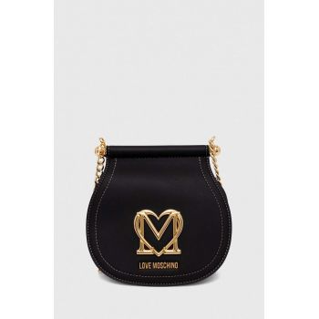 Love Moschino poseta culoarea negru