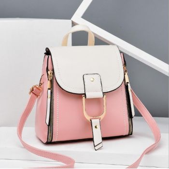 Rucsac dama, Prema GT2276, Roz/Alb