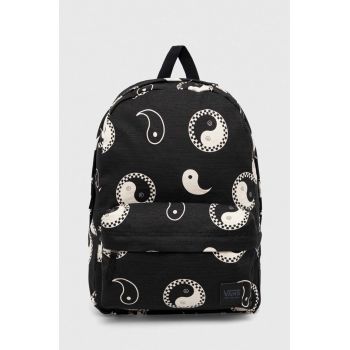 Vans rucsac culoarea negru, mare, modelator