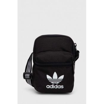 adidas Originals borsetă culoarea negru IJ0765