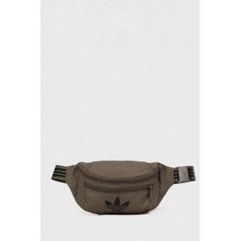 adidas Originals borseta culoarea verde