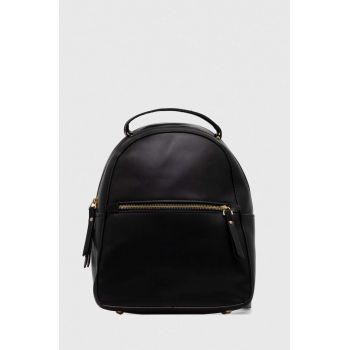 Answear Lab rucsac femei, culoarea negru, mic, neted