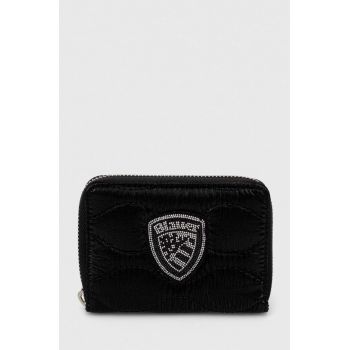 Blauer portofel femei, culoarea negru