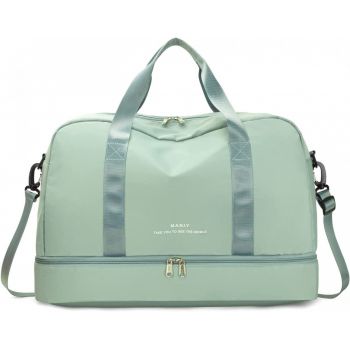 Geanta de calatorie unisex, Alaia GT2220, Verde de firma originala