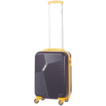 Troler Lamonza Fantasy, Negru/Galben, 55 cm