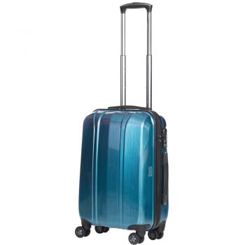 Troler Lamonza Glitz, Albastru, 57 cm