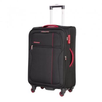 Troler Lamonza Ultralight, Negru, 67 cm