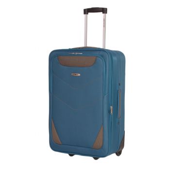 Troler Lamonza Viva, Albastru, 64 cm