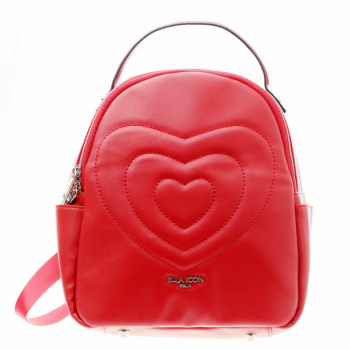 Ella Icon Rucsac De Dama Heart Rosu 24*27*11 Cm ieftin