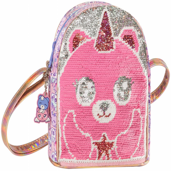 Geanta Crossbody Fun Time Stylish , dimensiune 20 x 18 x 9 cm, motiv Cozy Bear