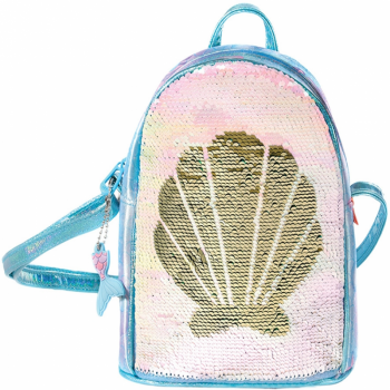 Geanta Crossbody Fun Time Stylish , dimensiune 20 x 18 x 9 cm, motiv Glitzy Mermaid