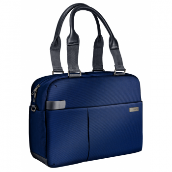 Geanta Leitz Complete Shopper Smart Traveller, Pentru Laptop De 13.3 Inch, Albastru-violet de firma originala