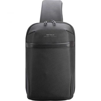 Geanta umar Serioux Smart Travel ST9611, Negru ieftina