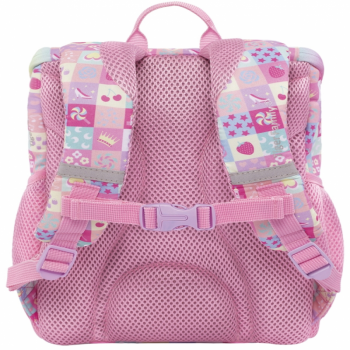 Ghiozdan Mini neechipat Little Travelers, dimensiune 31 x 24 x 16 cm, motiv Princess Paris