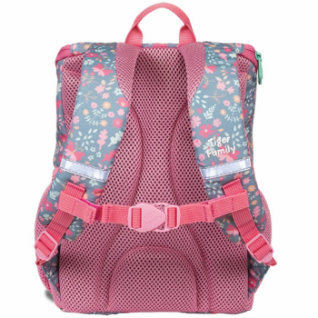 Ghiozdan Mini neechipat Little Travelers Plus, dimensiune 33 x 26 x 16 cm, motiv Seasons of Love