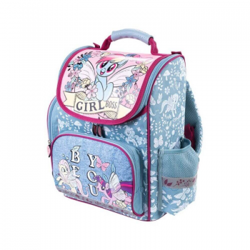 Ghiozdan pentru Fete Majewsky, Clasele I-IV, 1 Compartiment, 3 Buzunare, Colectia My Little Pony, Multicolor