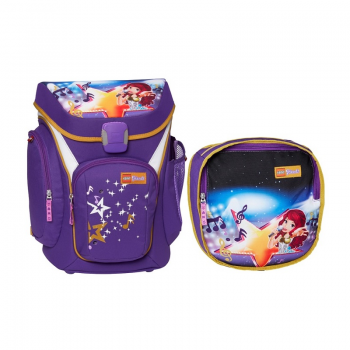 Ghiozdan Scoala Explorer si Sac Sport, Lego Core Line - Design Mov Friends Popstar de firma original