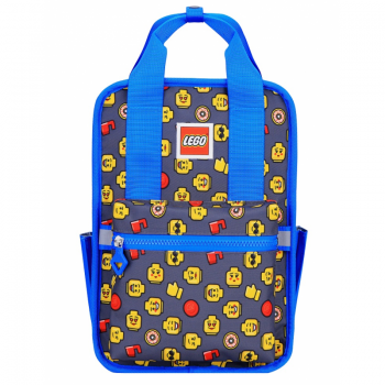 Rucsac Casual Lego Tribini Fun Small - Design Heads And Cup - Albastru