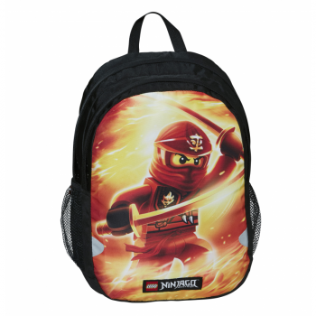 Rucsac Extins Lego V-line - Design Rosu Ninjago Kai de firma original